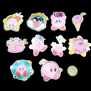 3/$20 10pcs Brand New Waterproof Curby Stickers